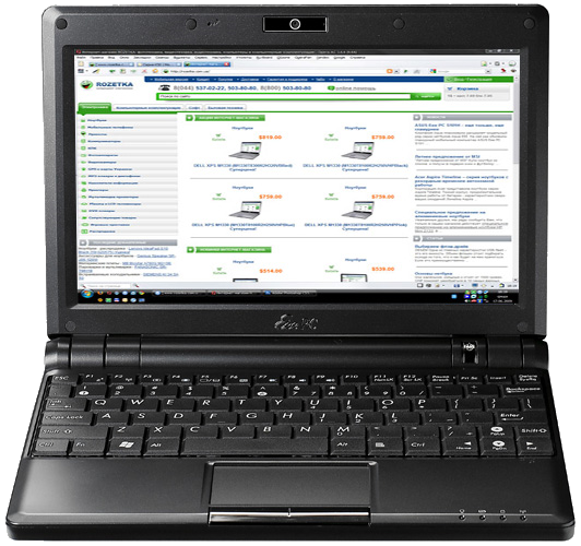 ноутбук Asus Eee PC 900
